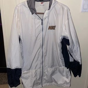 Vintage Nike hooded  windbreaker jacket